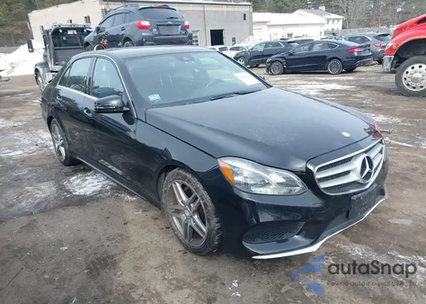 2014 Mercedes-Benz E 350 4Matic z USA, uszkodzony, nr VIN WDDHF8JB4EB036159